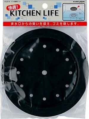 画像1: 水栓金具 カクダイ　4520-6　ゴミ収納器フタ [□] (1)