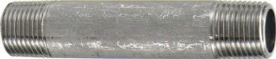 画像1: 工場設備継手 カクダイ　6476-25X50　ステンレスパイプニップル [□] (1)